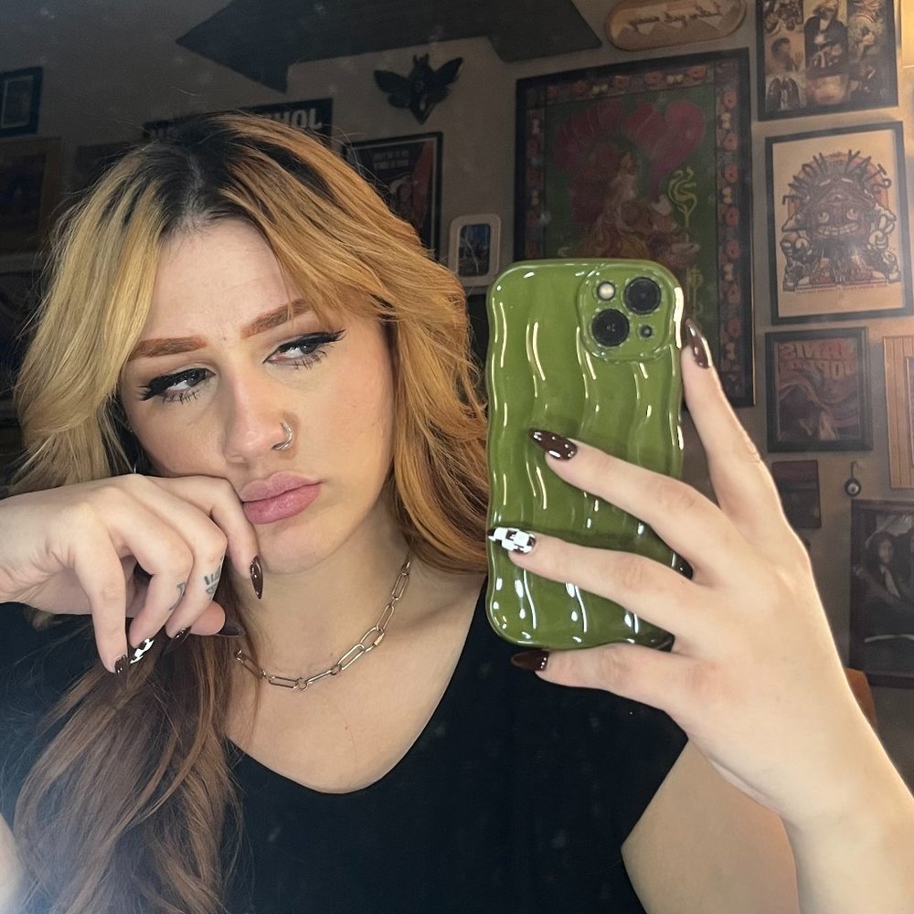 Silver and Gold Lock Necklace